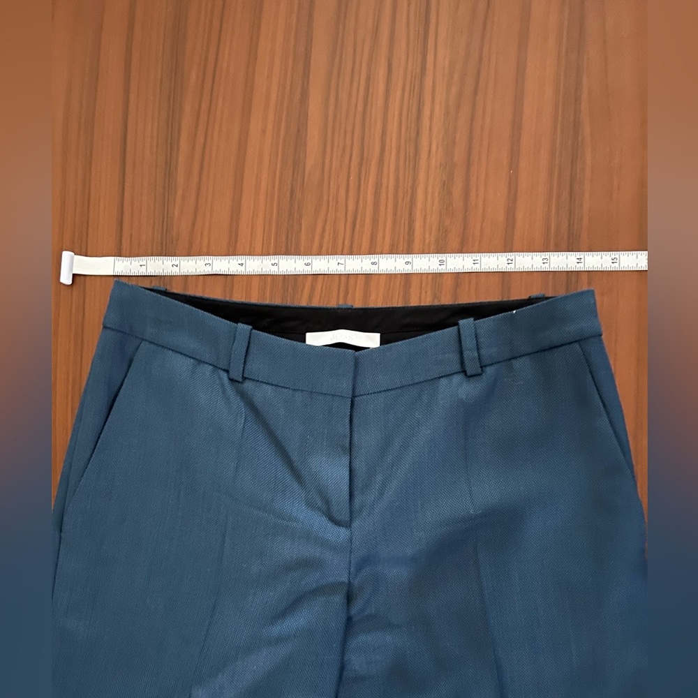 Hugo Boss Navy/ Teal women’s Tailored Pants Sz 0 in EUC.